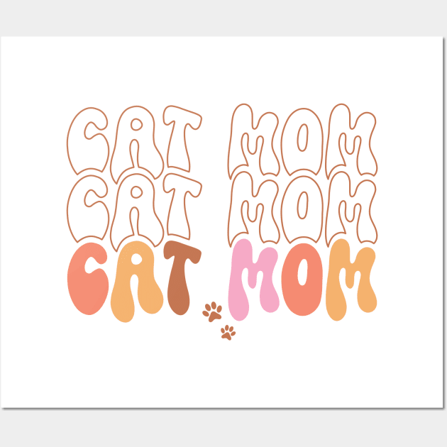 Cat mama Wall Art by Positively Petal Perfect 